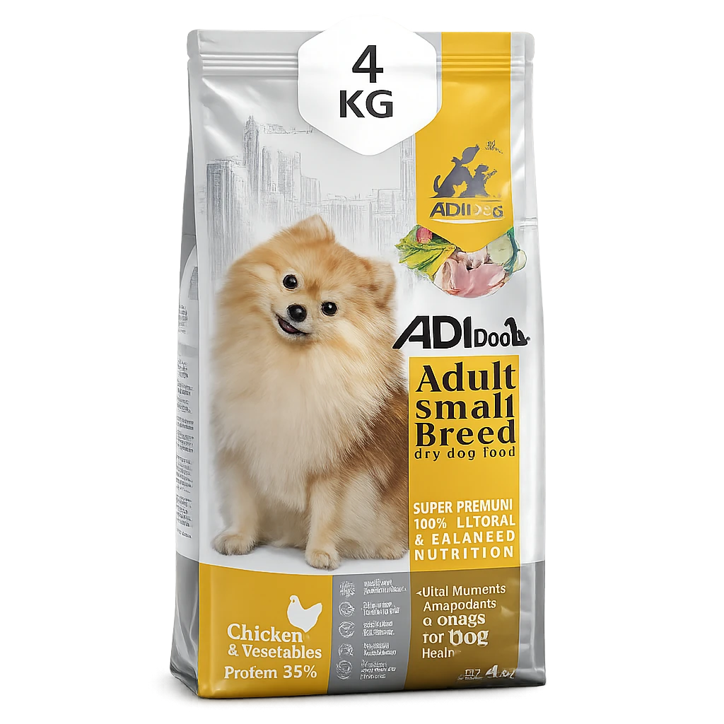 ADI Super Premium Small Breed Adult Dog Food – Chicken Flavor, 4 kg