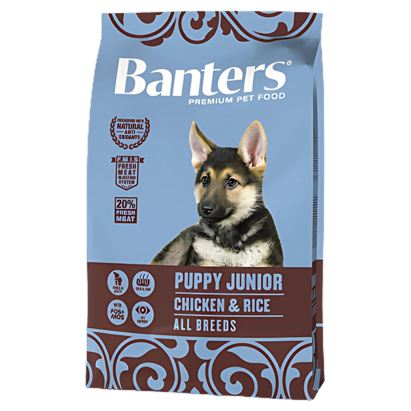   PUPPY JUNIOR All Breeds Chicken & Rice 3kg